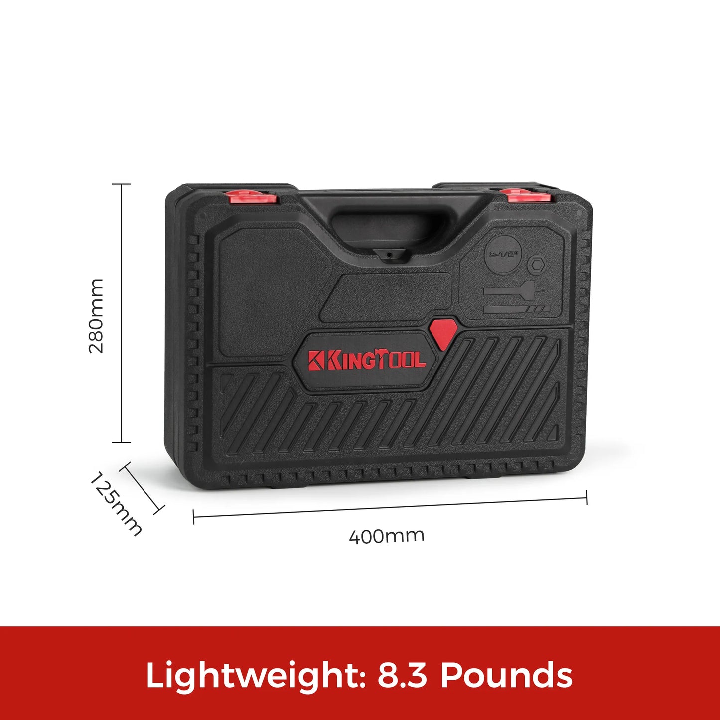 KingTool 400 PCS Drill Bit Set with Slide Drawer Case