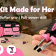 The KingTool 267 PCS Pink Tool Kit — Designed for Women Who Build, Fix, and Create with Confidence