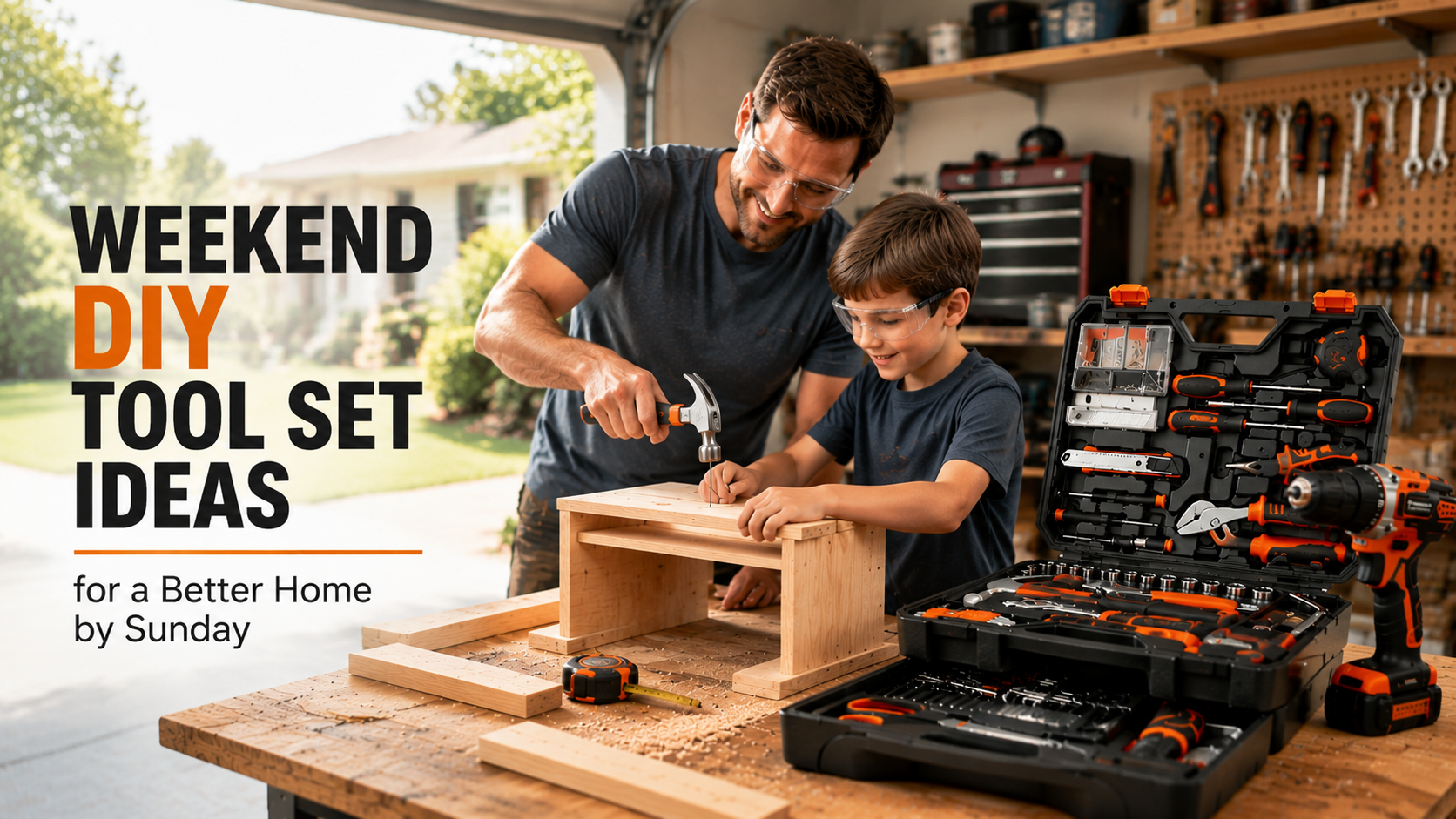 Weekend DIY Tool Set Ideas for a Better Home by Sunday