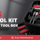 KingTool 286 PCS Rolling Tool Kit overview