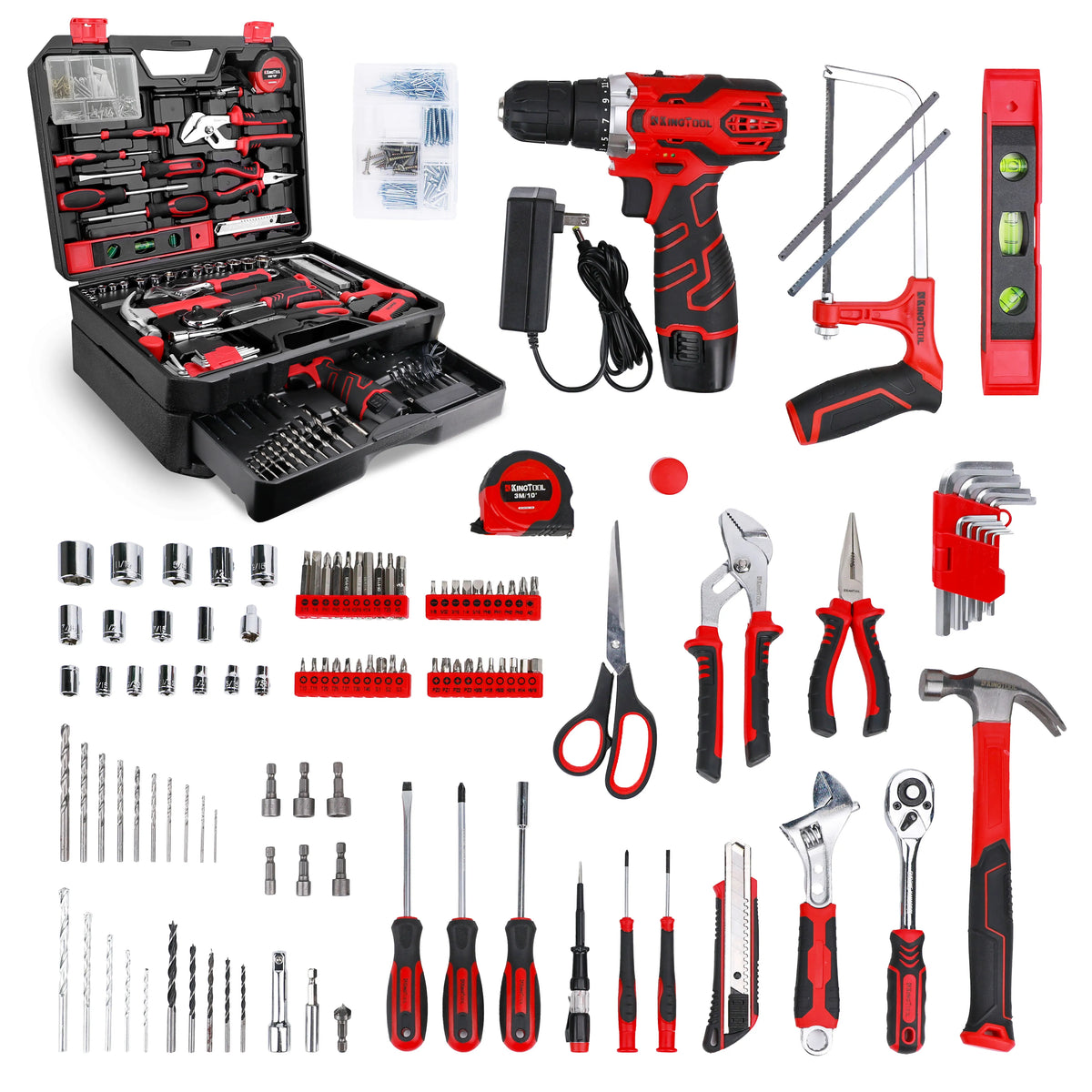 KingTool – Home Drill Set – All-in-One Tools