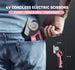 4V cordless electric scissors with 3 blades in pink