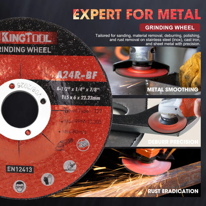 KingTool 31 PCS Grinding & Cutting Wheels