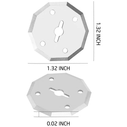 Zeleki 2 Pack Electric Scissors Replacement Blades