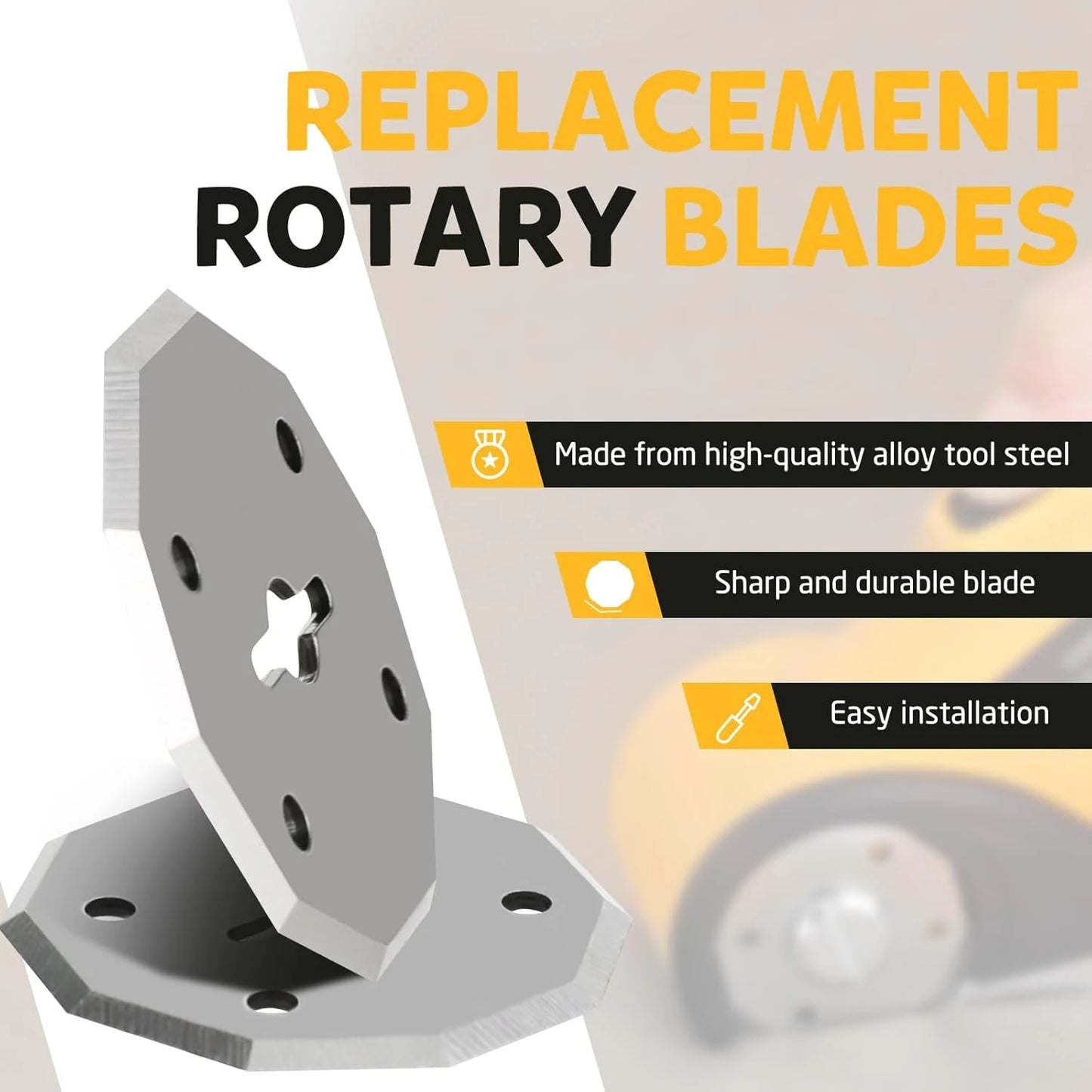 Zeleki 2 Pack Electric Scissors Replacement Blades