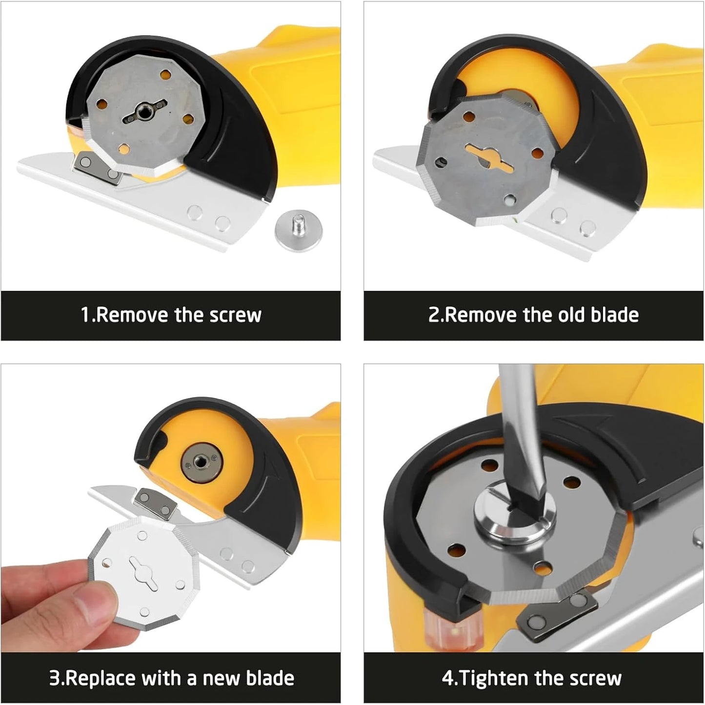 Zeleki 2 Pack Electric Scissors Replacement Blades
