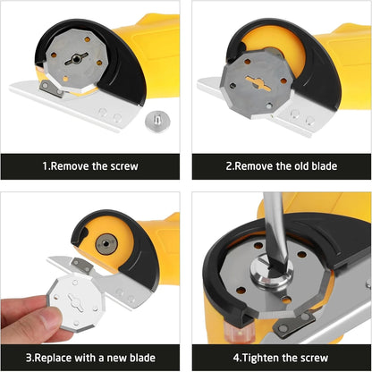 Zeleki 2 Pack Electric Scissors Replacement Blades