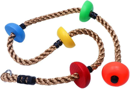 Rainbow Craft 6.5 Feet Colorful Climbing Rope