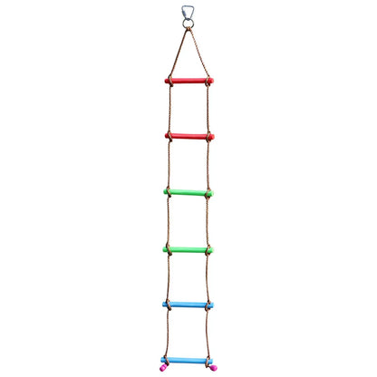 Rainbow Craft 6.6 Feet Climbing Rope Ninja Ladder