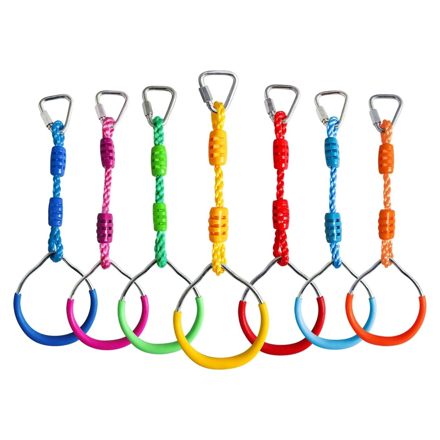 Rainbow Craft 7 Pack Colorful Ninja Rings