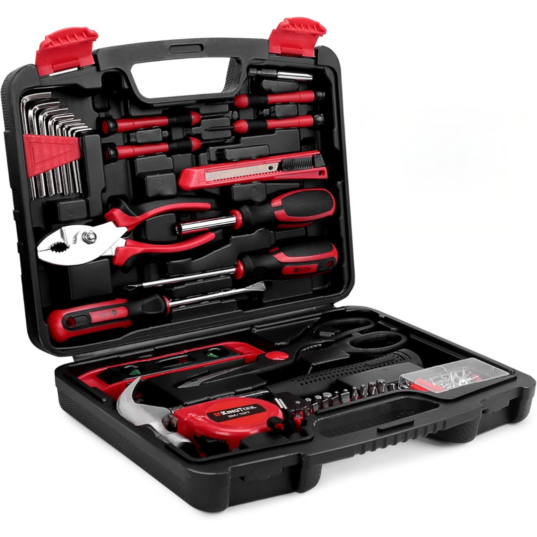 KingTool 149 PCS Home Tool Kit with Storage Case