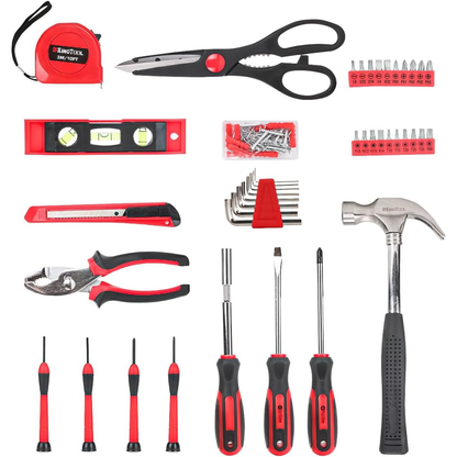 KingTool 149 PCS Home Tool Kit with Storage Case