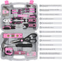 KingTool 149-PCS pink tool set with storage case