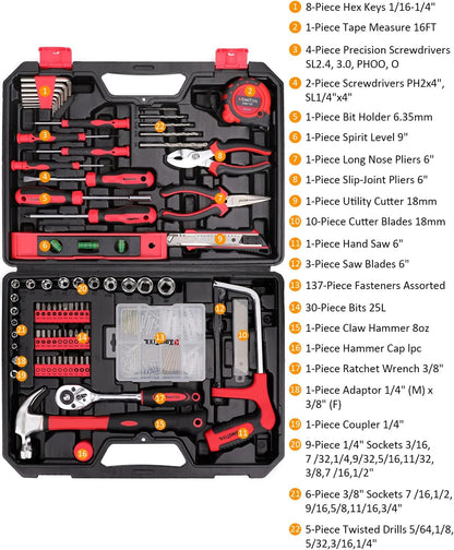 KingTool 226-PCS tool set with storage case