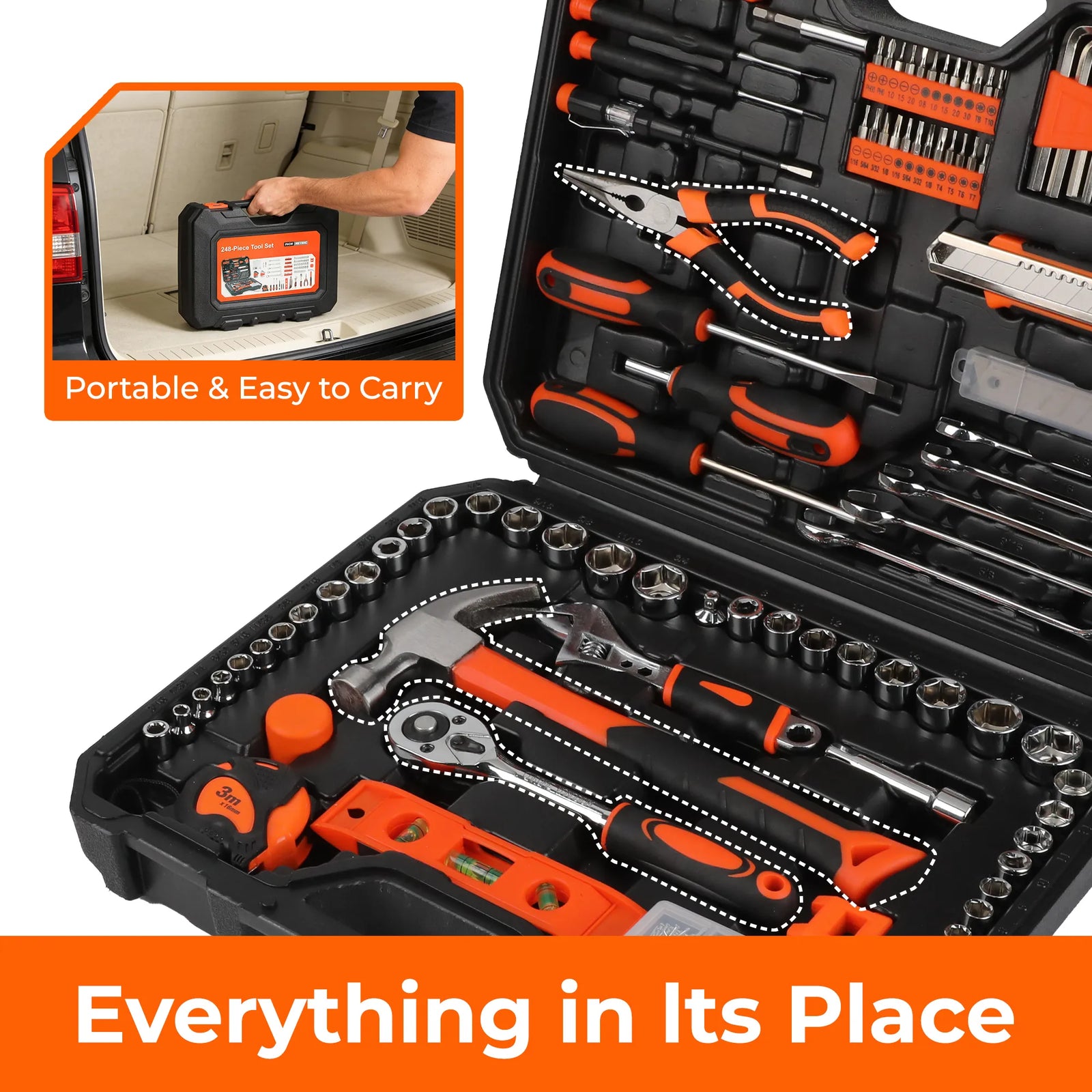 Organized & Portable