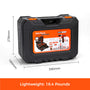 KingTool 255-piece home tool kit with 12V drill