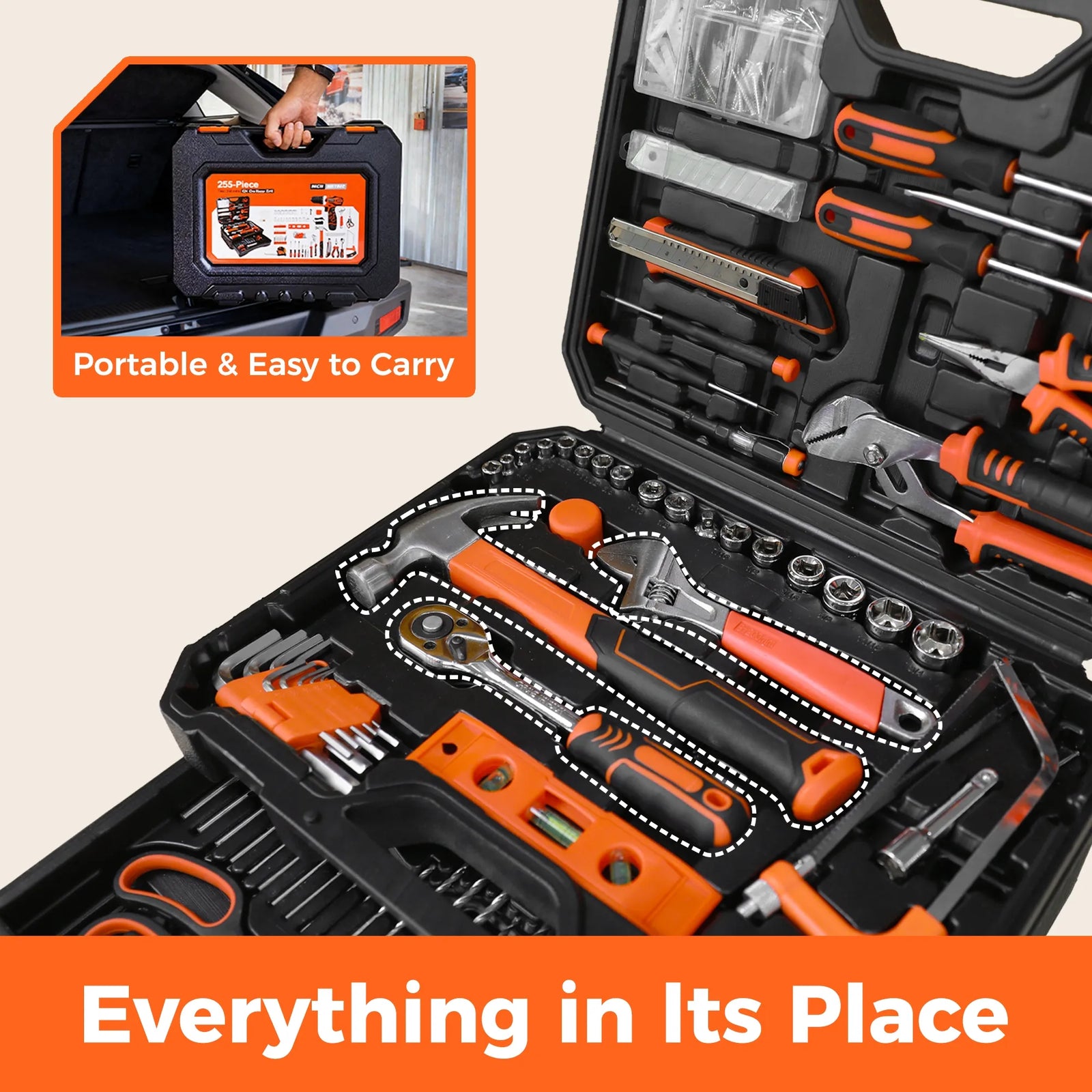 Organized & Portable