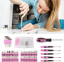 KingTool 275-PCS pink tool set with storage bag
