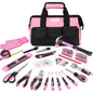 KingTool 275-PCS pink tool set with storage bag