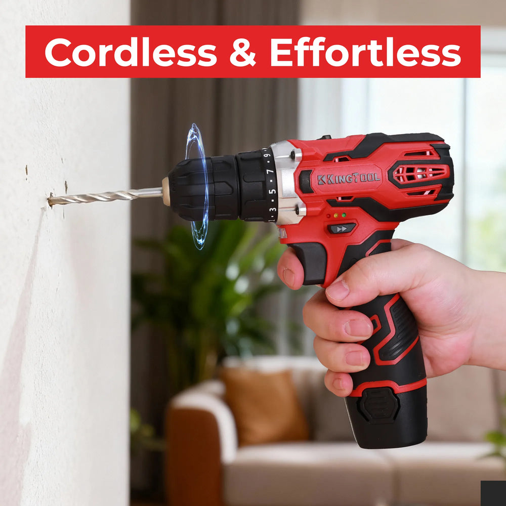KingTool 12V cordless drill