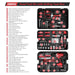 KingTool 286-piece tool set with rollin