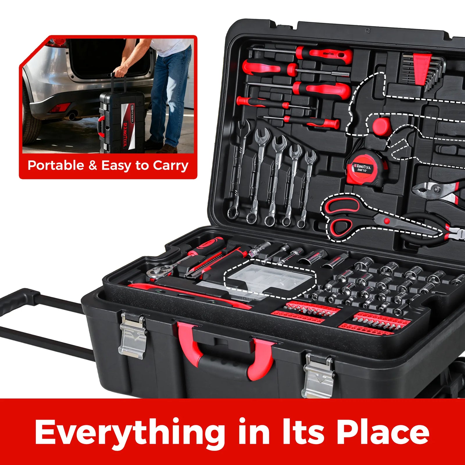 Organized & Portable