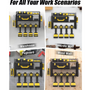 KingTool 3-tier wall tool organizer