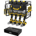 KingTool 3-tier wall tool organizer