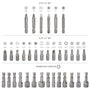 KingTool 318-PCS drill bit set in storage case