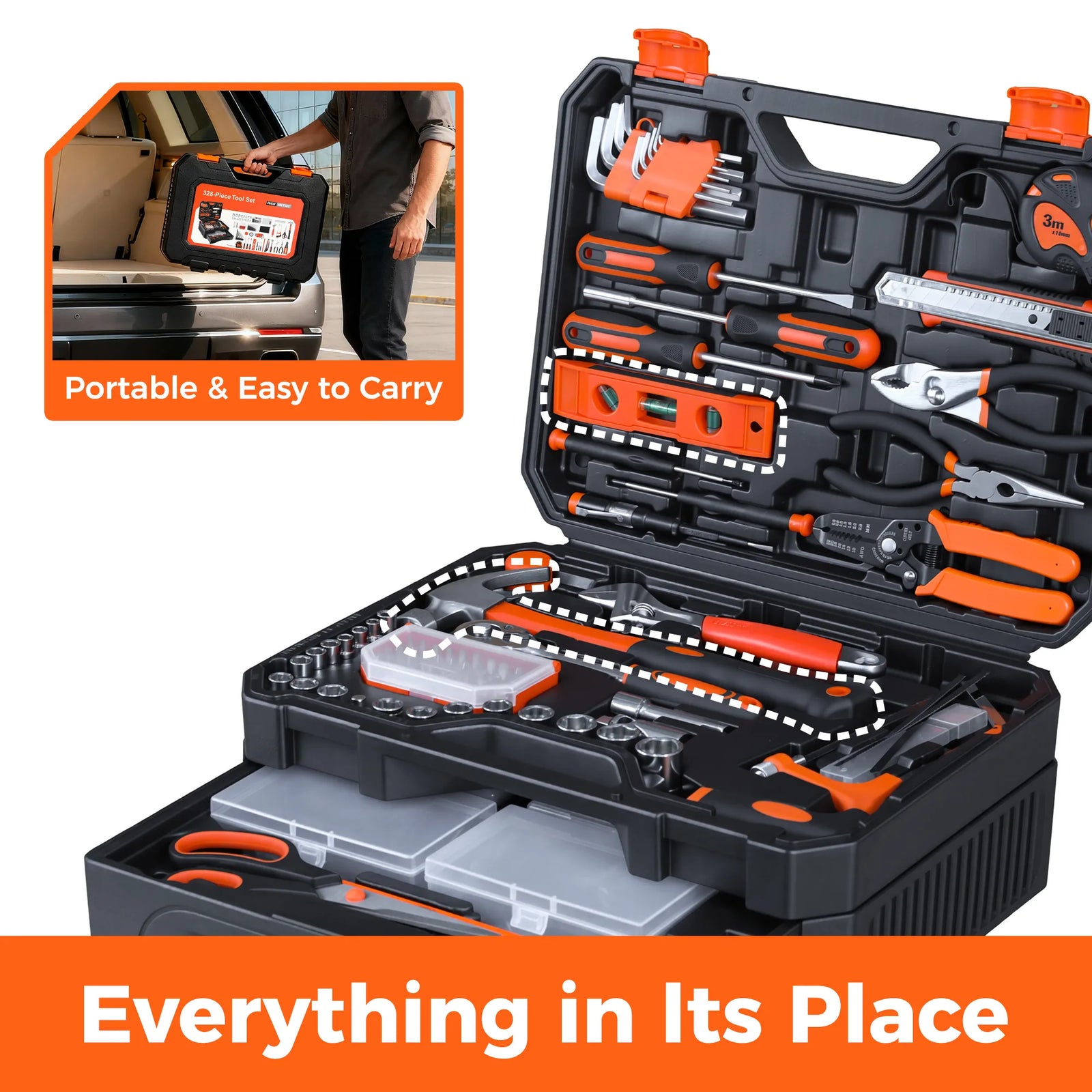 Organized & Portable