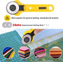 78-piece sewing kit with rotary cutter