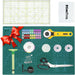 78-piece sewing kit with rotary cutter