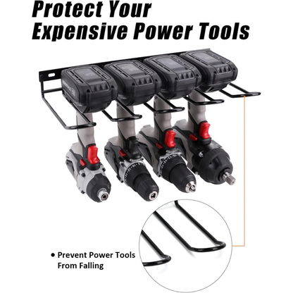 Kingtool 1 Tier Wall Tool Organizer - 40LB Capacity